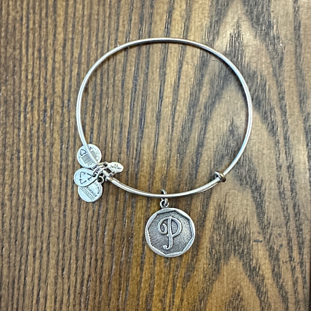 Alex and Ani Silver Charm Bracelet